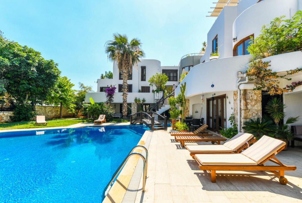 Duplex House With Shared Pool Near Beach In Kalkan Apartment Exterior foto